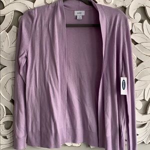 BRAND NEW Old Navy Cardigan Size S Purple